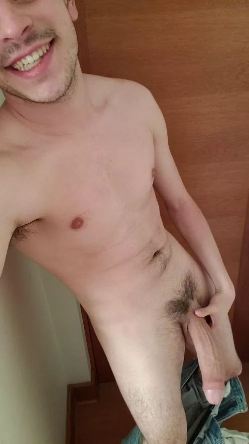 Big cock and big smile