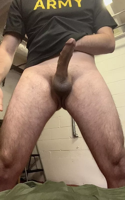 Big cut army cock