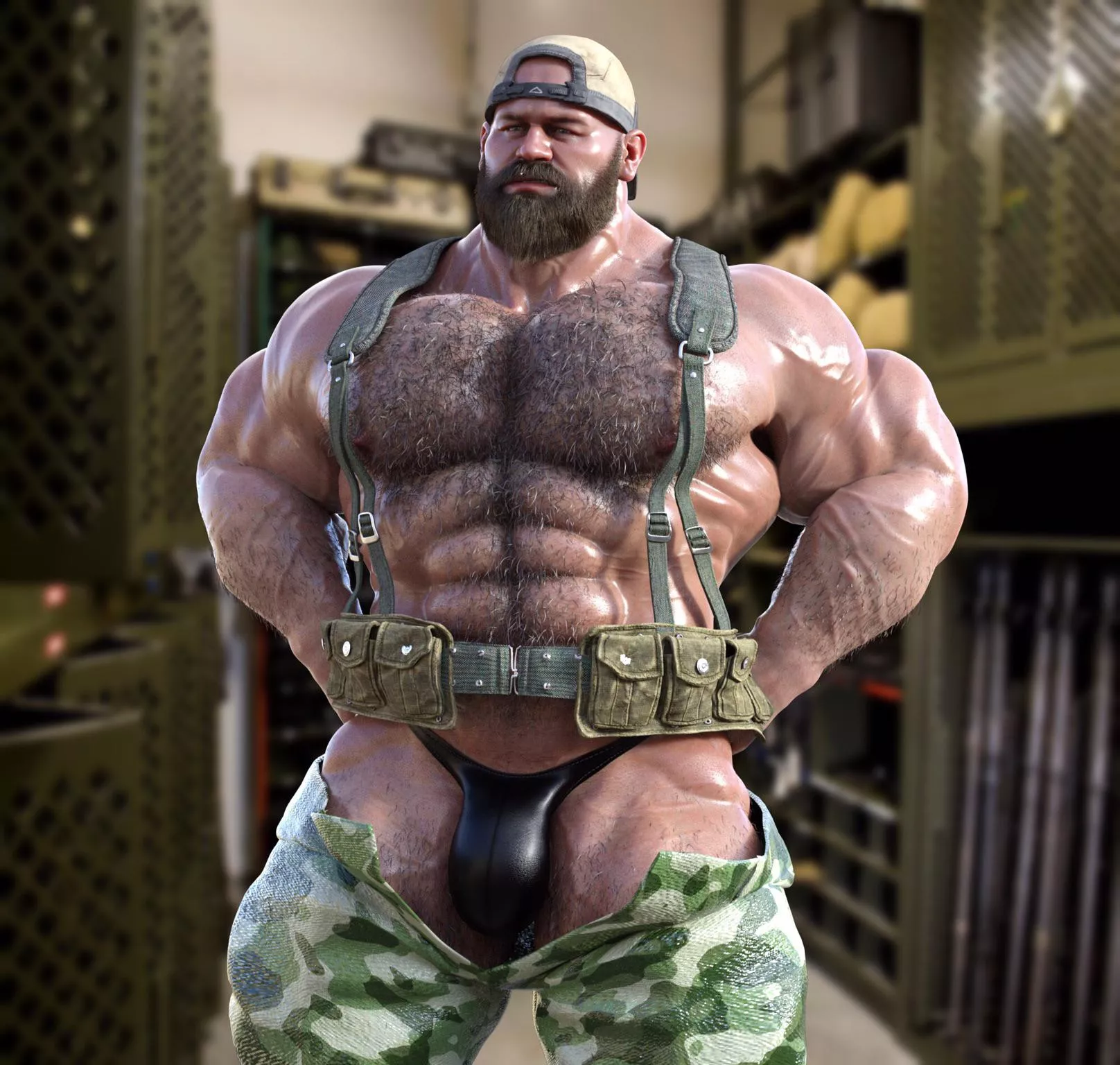 Big “Nomad” character I created that I’m going to use in a series of renders once I think of a kind of plot.....