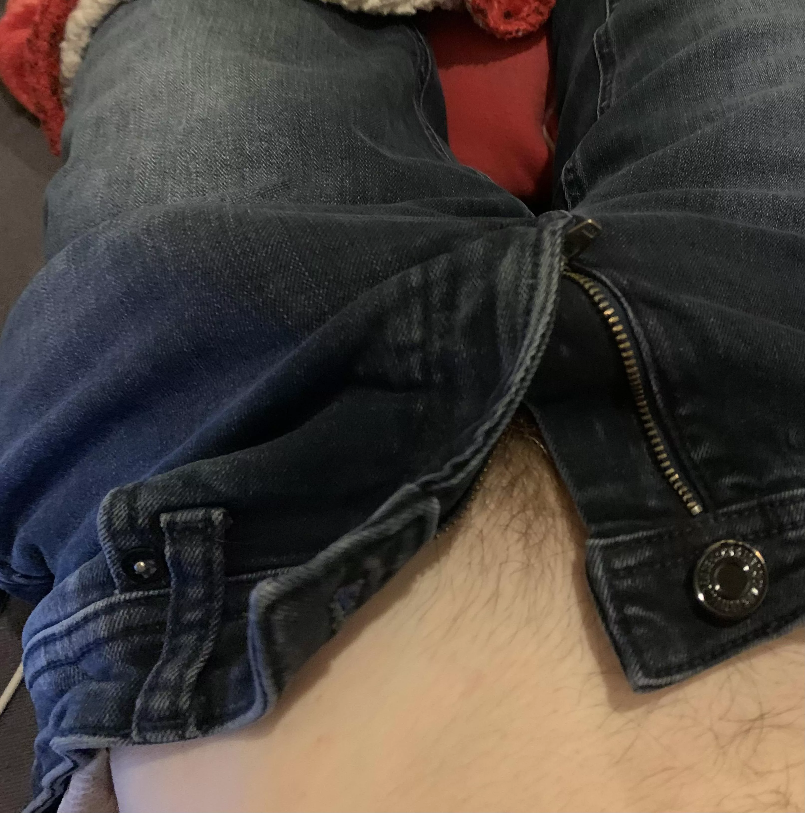 Big teen jeans bulge - hope you like it Big teen jeans bulge - hope you like it