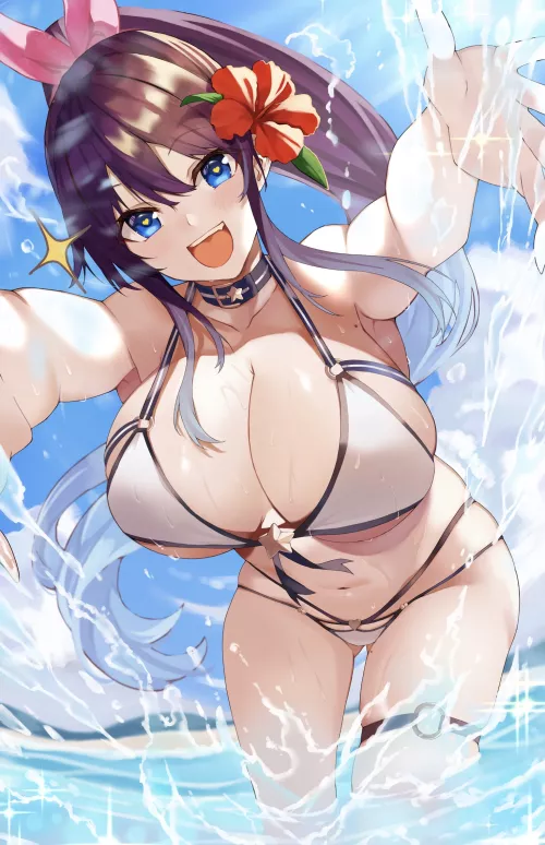 Big Titties In A Bikini (Artist's OC)