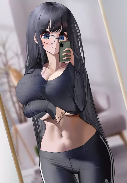Big Titty Workout GF (Artist's OC)