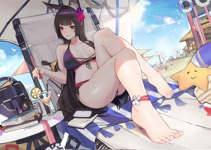 Bikini catgirl