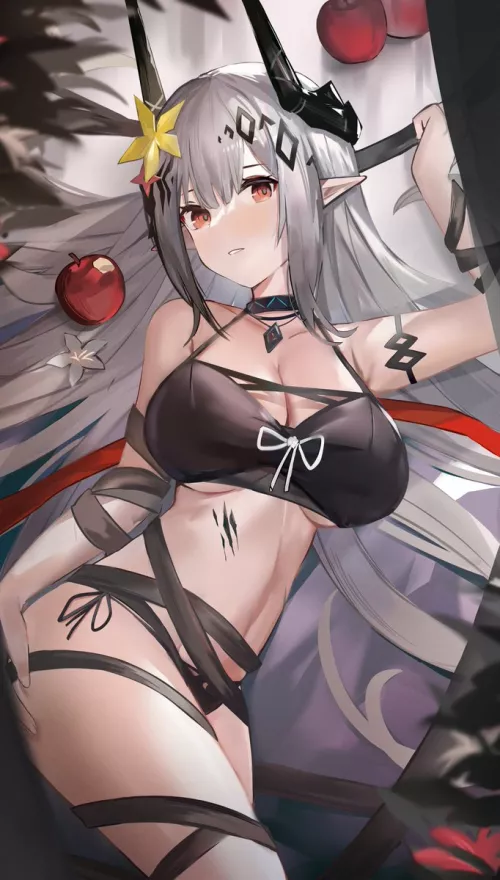 Bikini Mudrock (@dabidabi76) [Arknights]