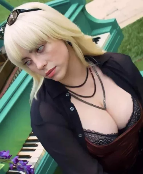 Billie Eilish has a fat set of tits Billie Eilish has a fat set of tits