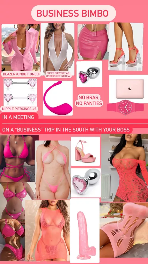 Bimbo lookbook - Workplace edition 💖