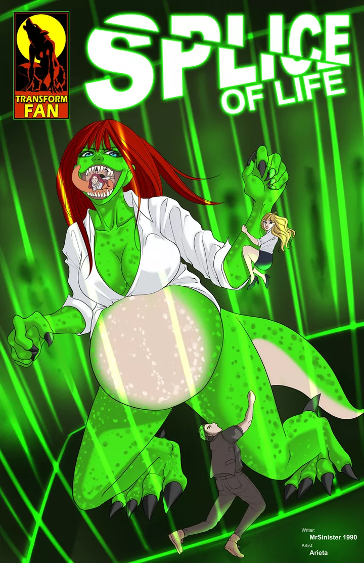 Reptile Tf Porn - Bingo! Dino DNA! (lizard girl, dino girl, weight gain, belly expansion,  anthro, vore) [comic preview] nudes | Watch-porn.net