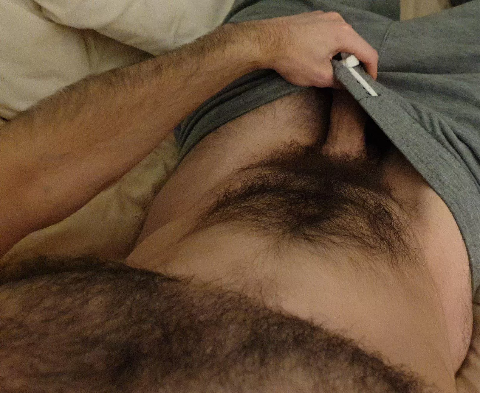 Bit hairy. Bit horny