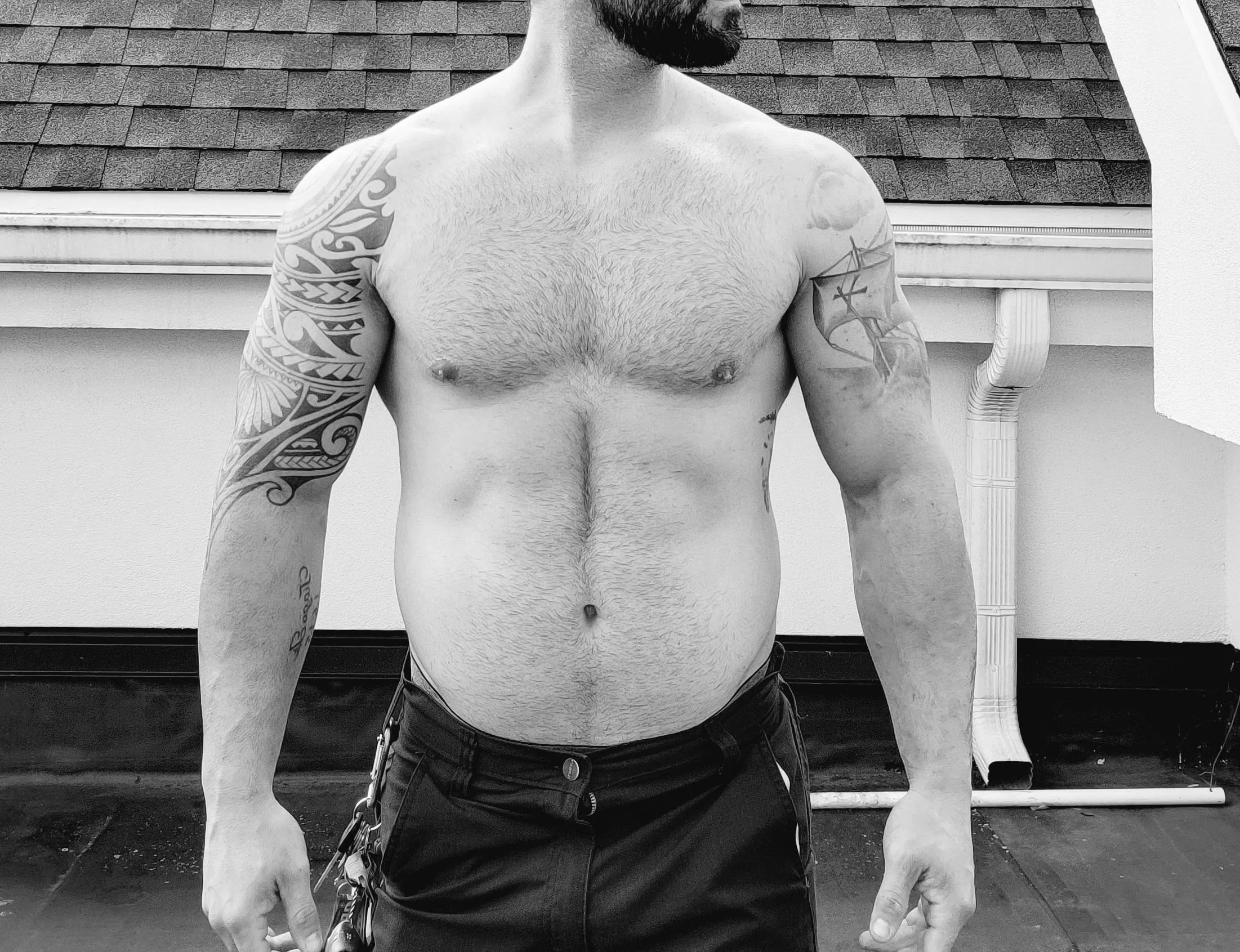 Black and white Black and white