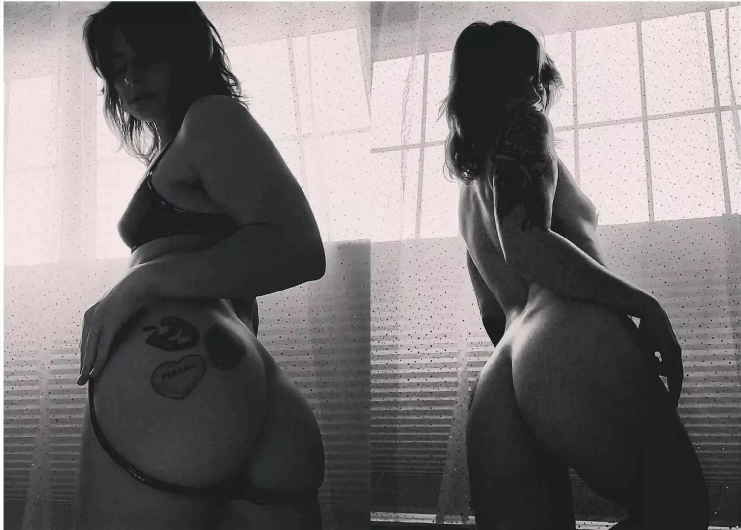 Black and white silhouette ✨