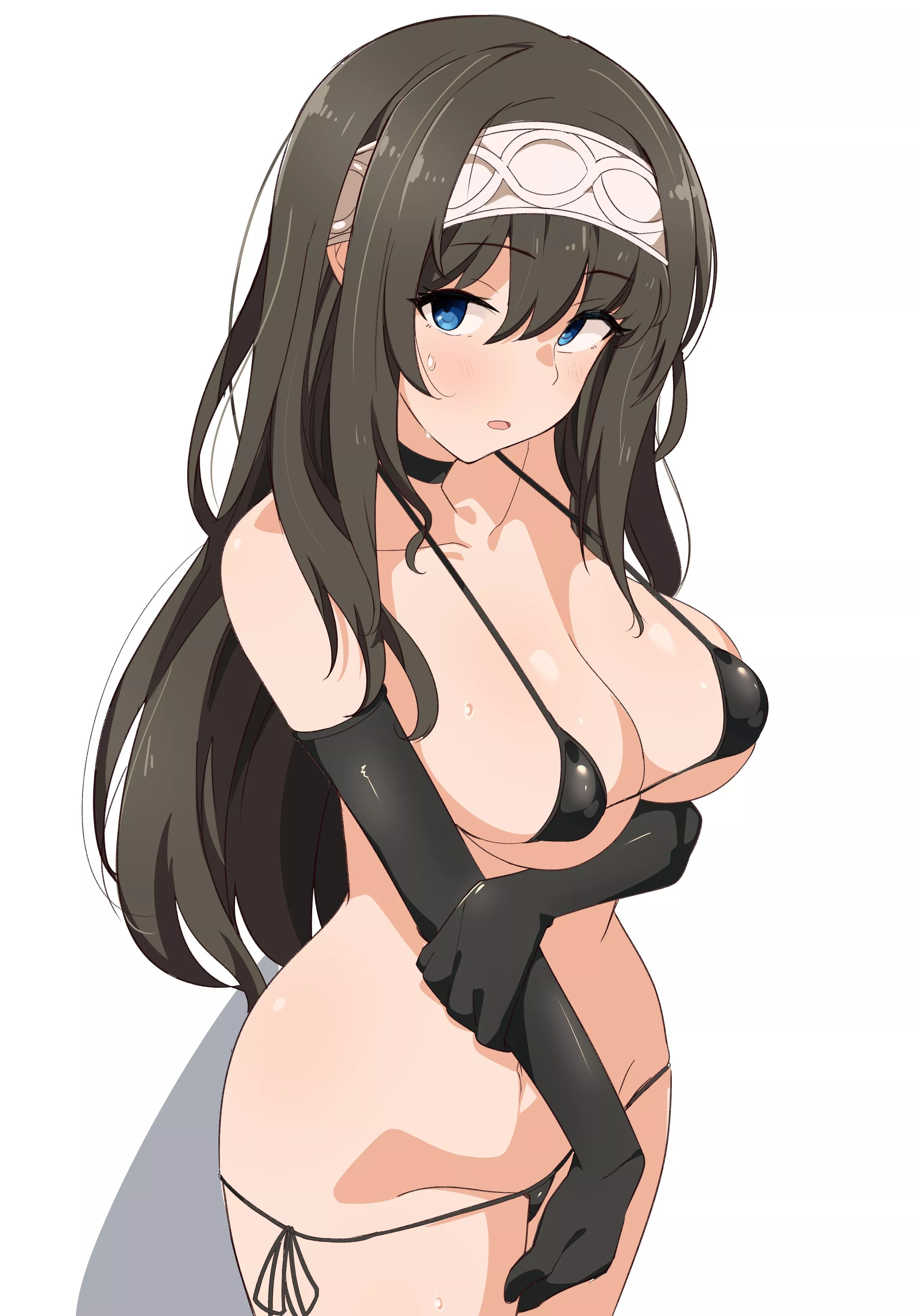 Black Bikini Fumika [Idolmaster]