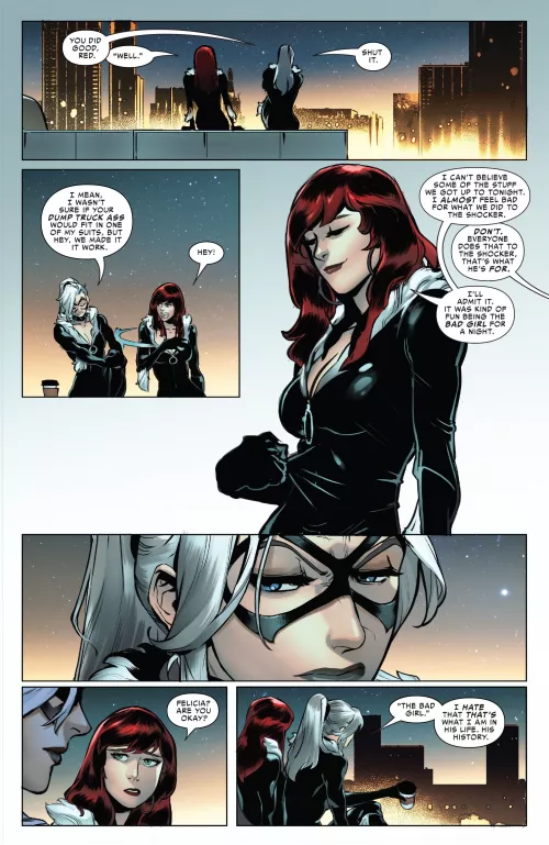 Black Cat thinks MJ has a 