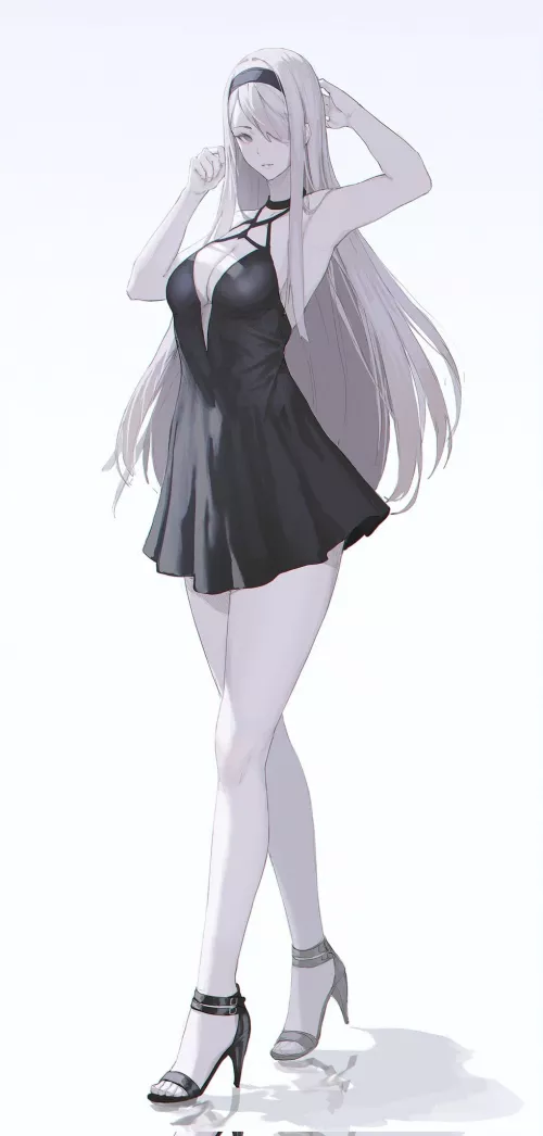 Black Dress & Heels Black Dress & Heels