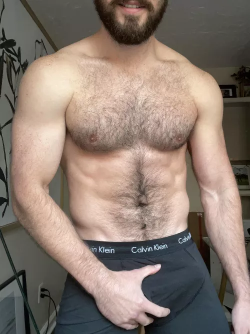 Black isn’t the best color underwear for bulges but