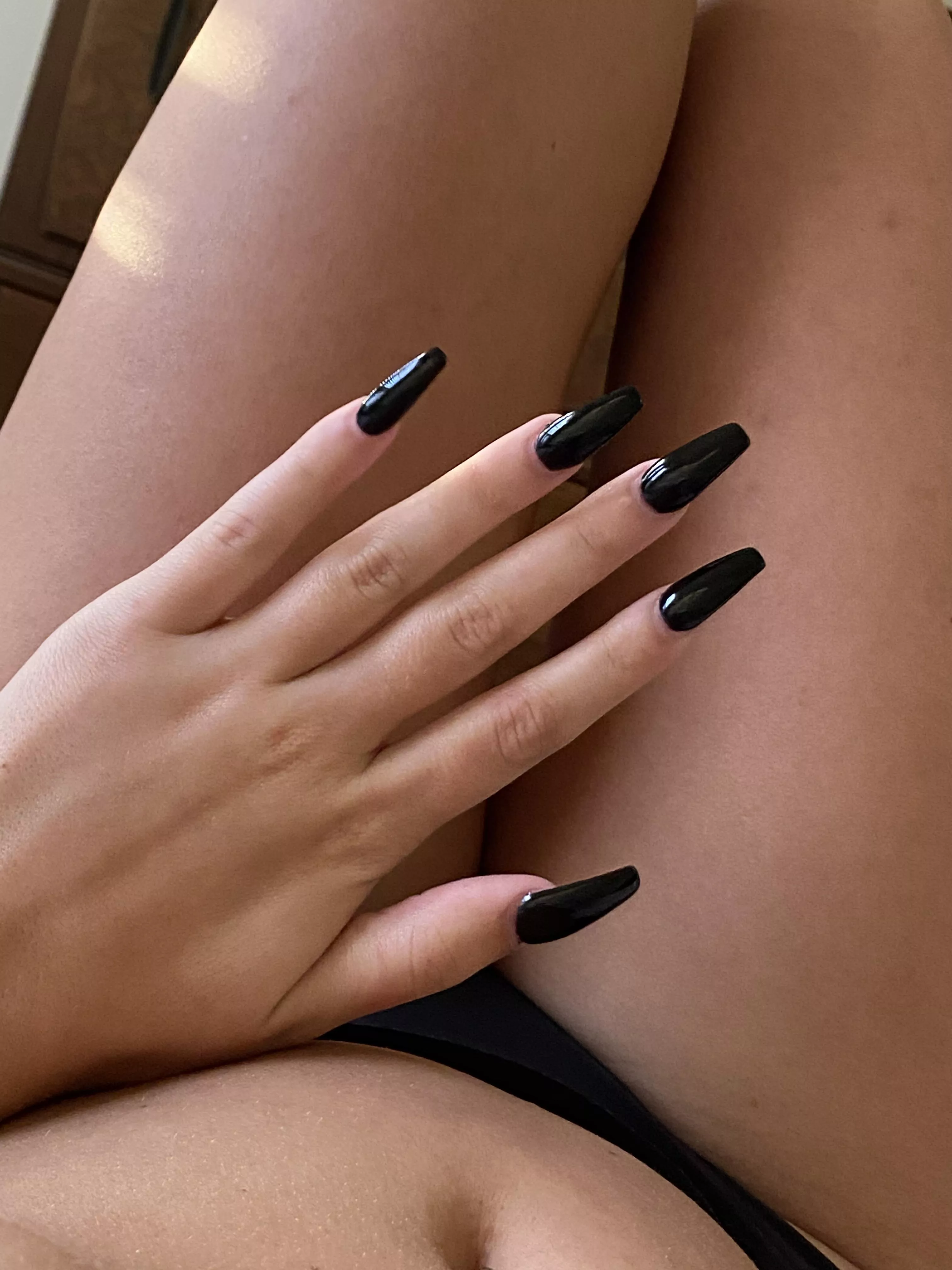 Black Nails Will Never Let Me Down Nudes Nailfetish Nude Pics Org