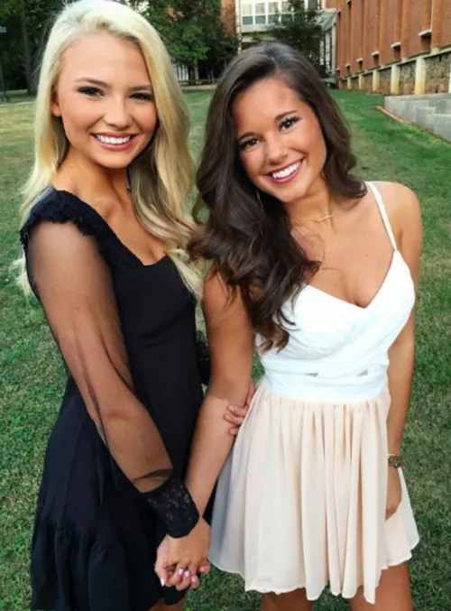 Black or white dress