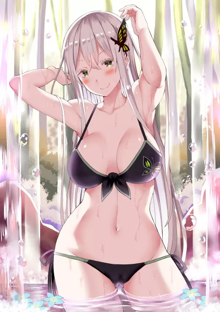 Black swimsuit [Re:Zero]