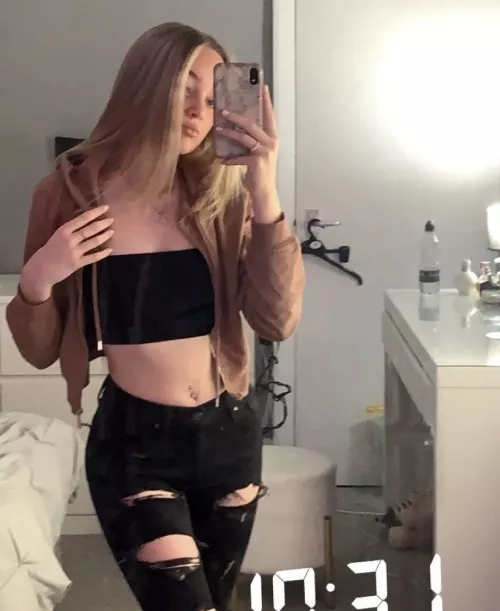 Black tube top