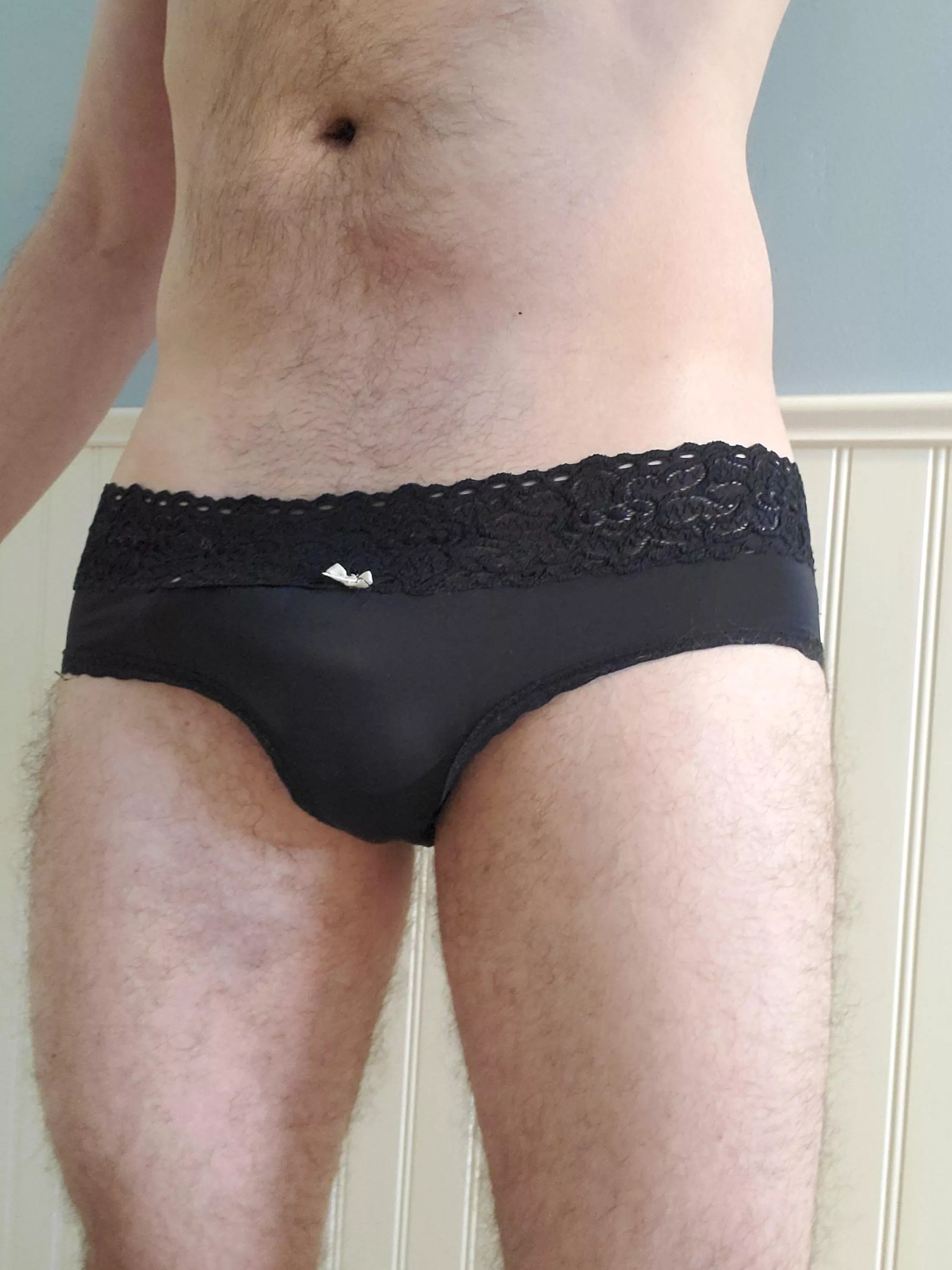 Black with lace always turns me on. How about you?