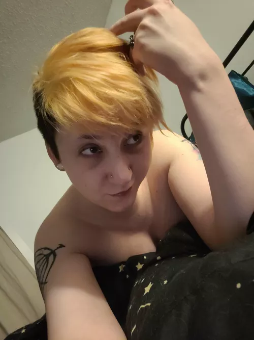 Blonde boi for just a day (OC) Blonde boi for just a day (OC)