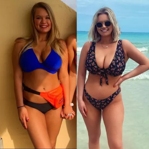 Blonde bombshell got bigger