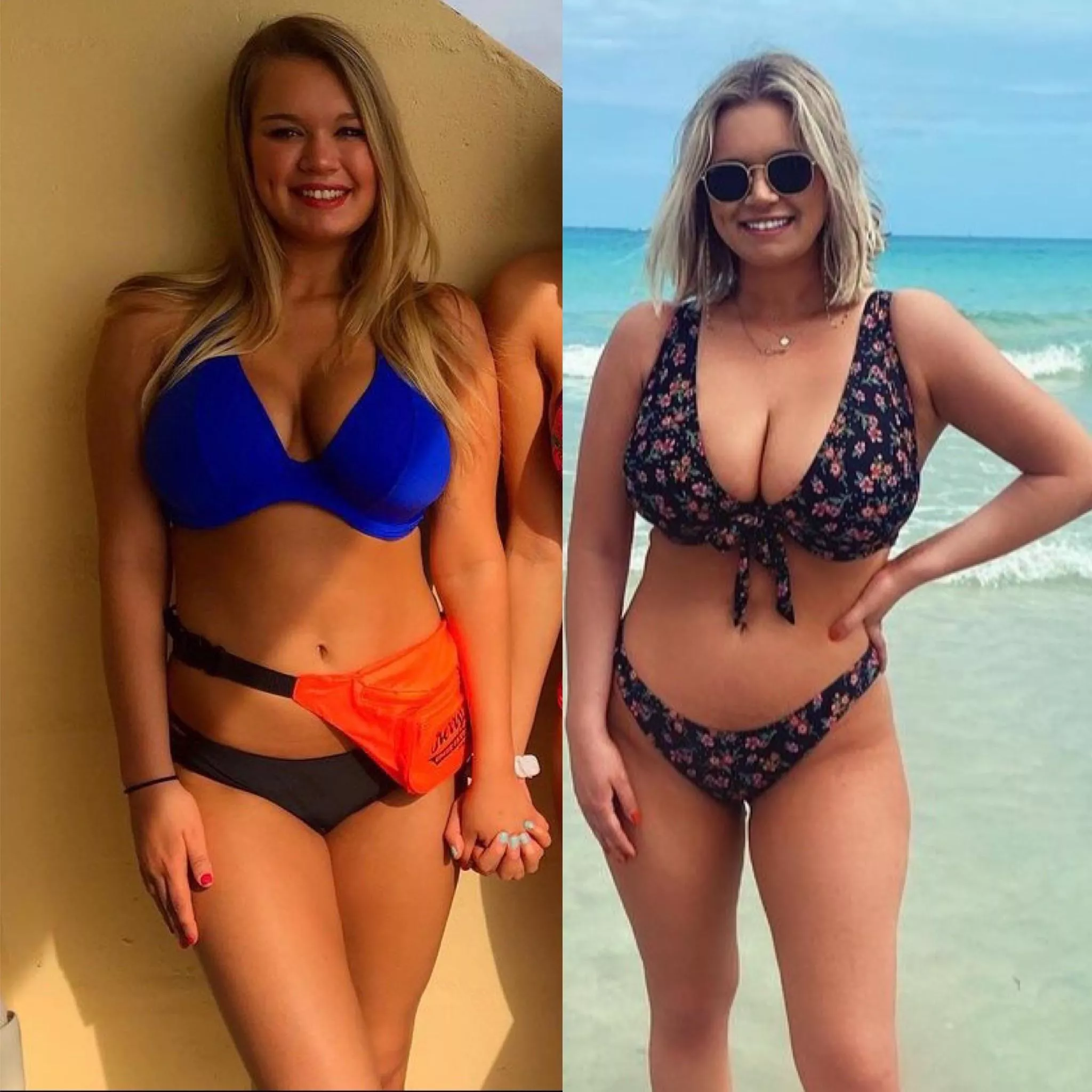 Blonde bombshell got bigger Blonde bombshell got bigger