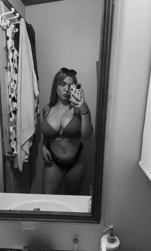 Blonde college girl