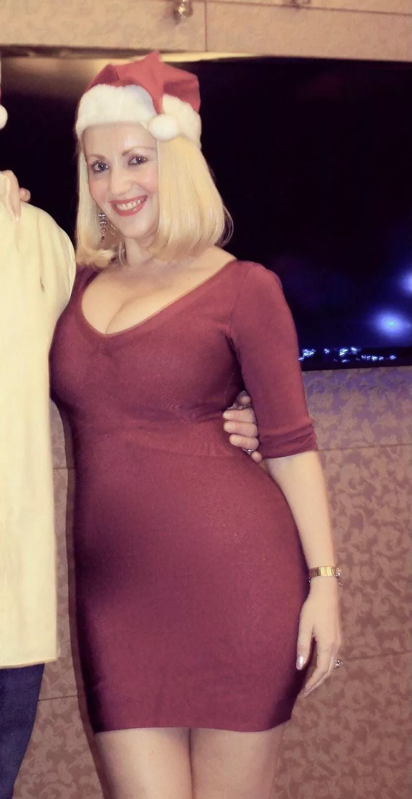 Blonde milf