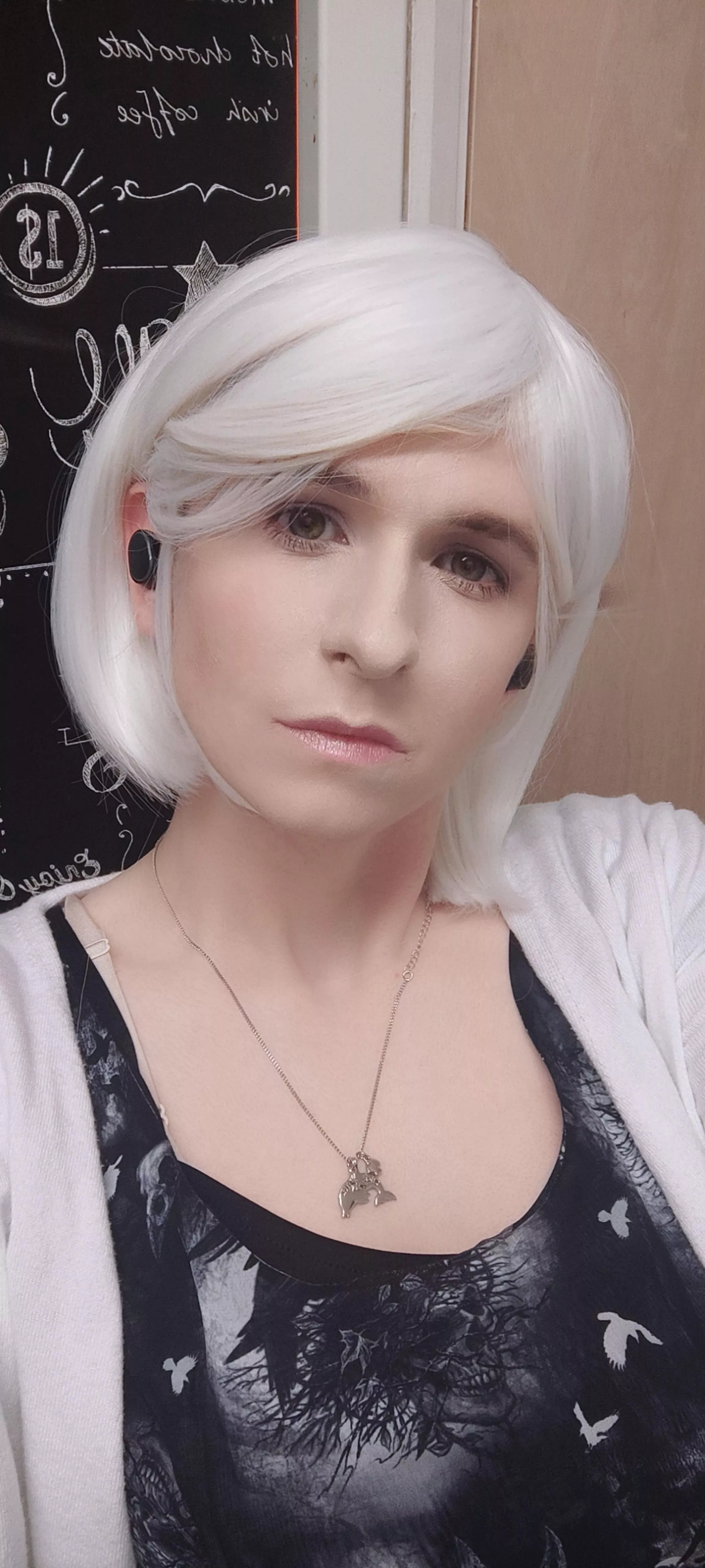 Blonde or purple for the day