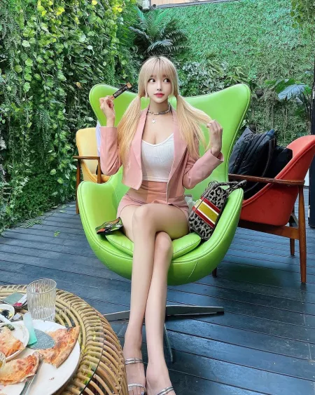 Blonde pigtails Blonde pigtails