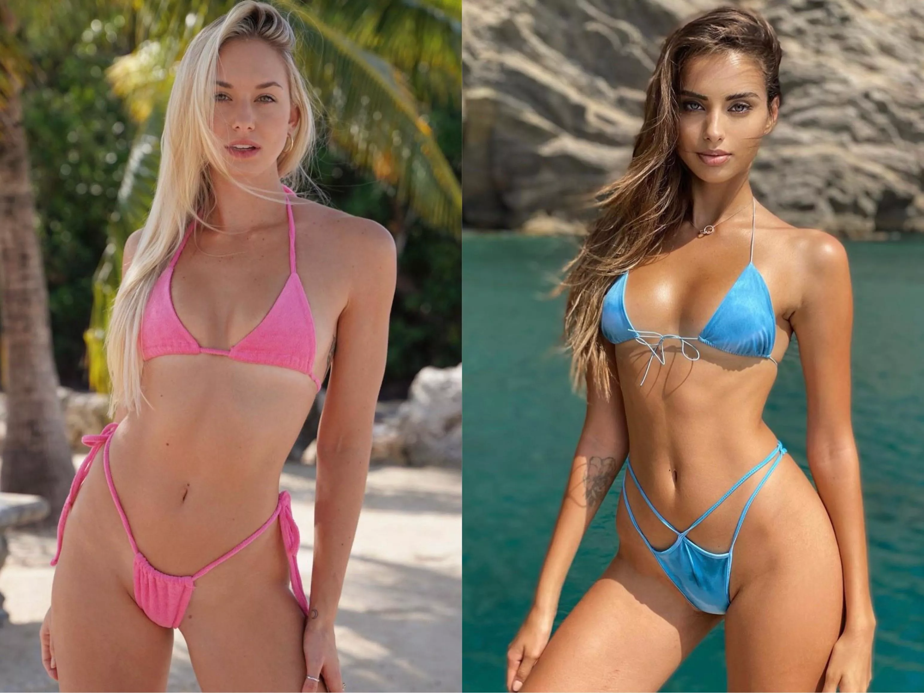 Blonde 🐰 vs Brunette ☀️[2]