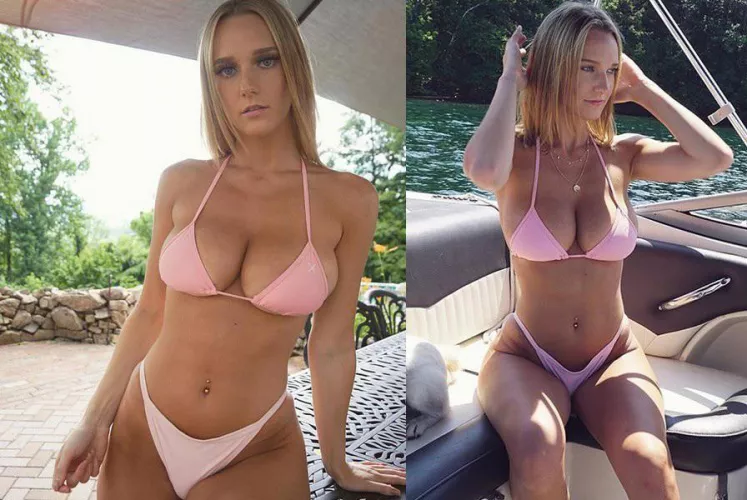 Blonde with the perfect body