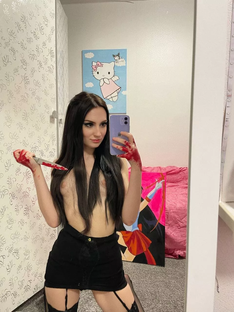 Bloody whore.. Bloody whore..