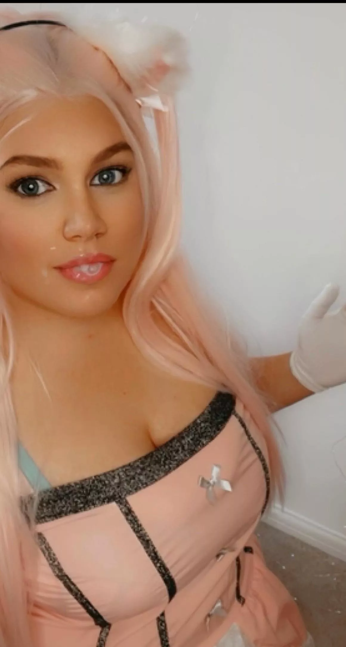 Blowing cum like bubbles