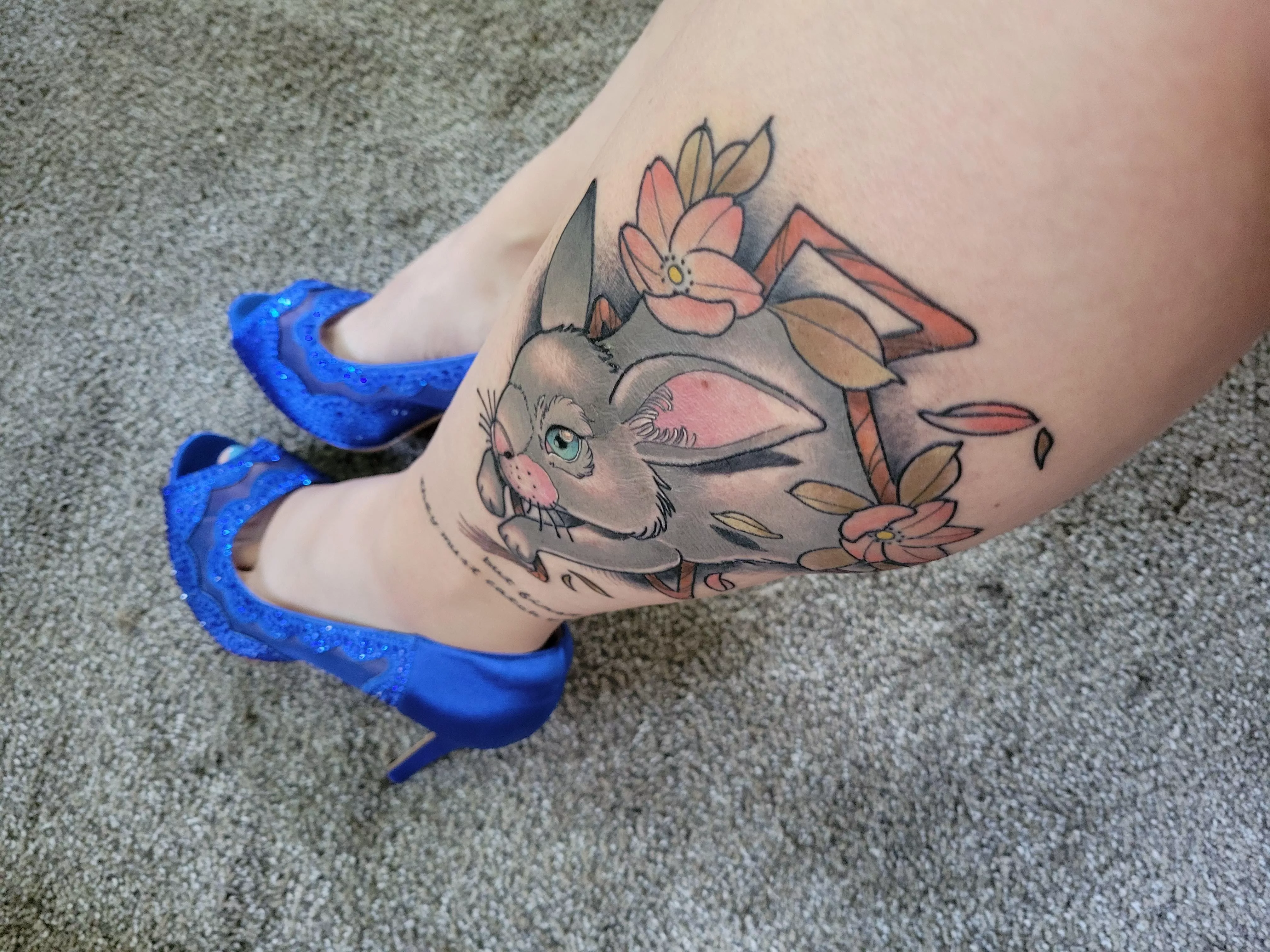 Blue and sparkly! π Blue and sparkly! π