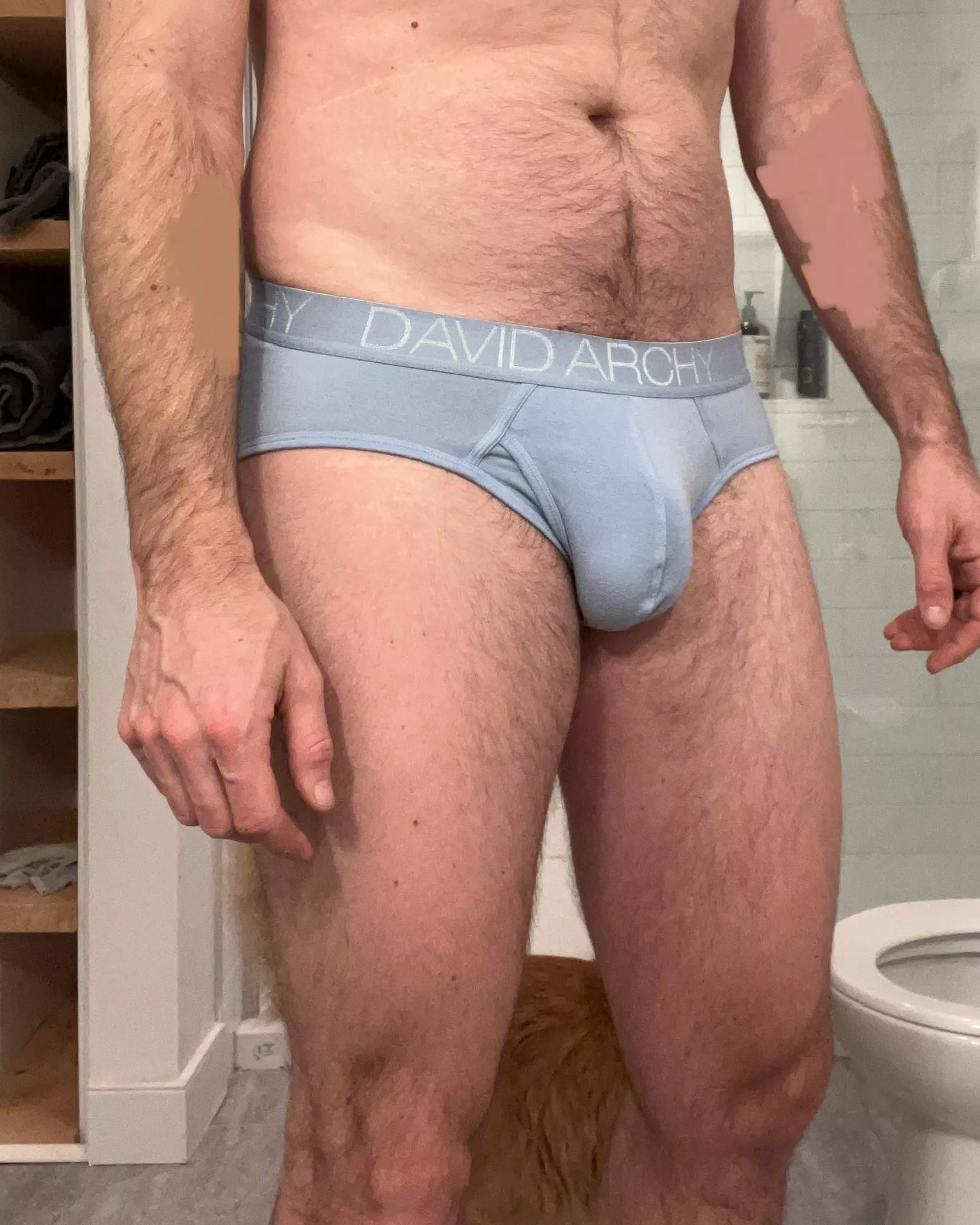Blue briefs