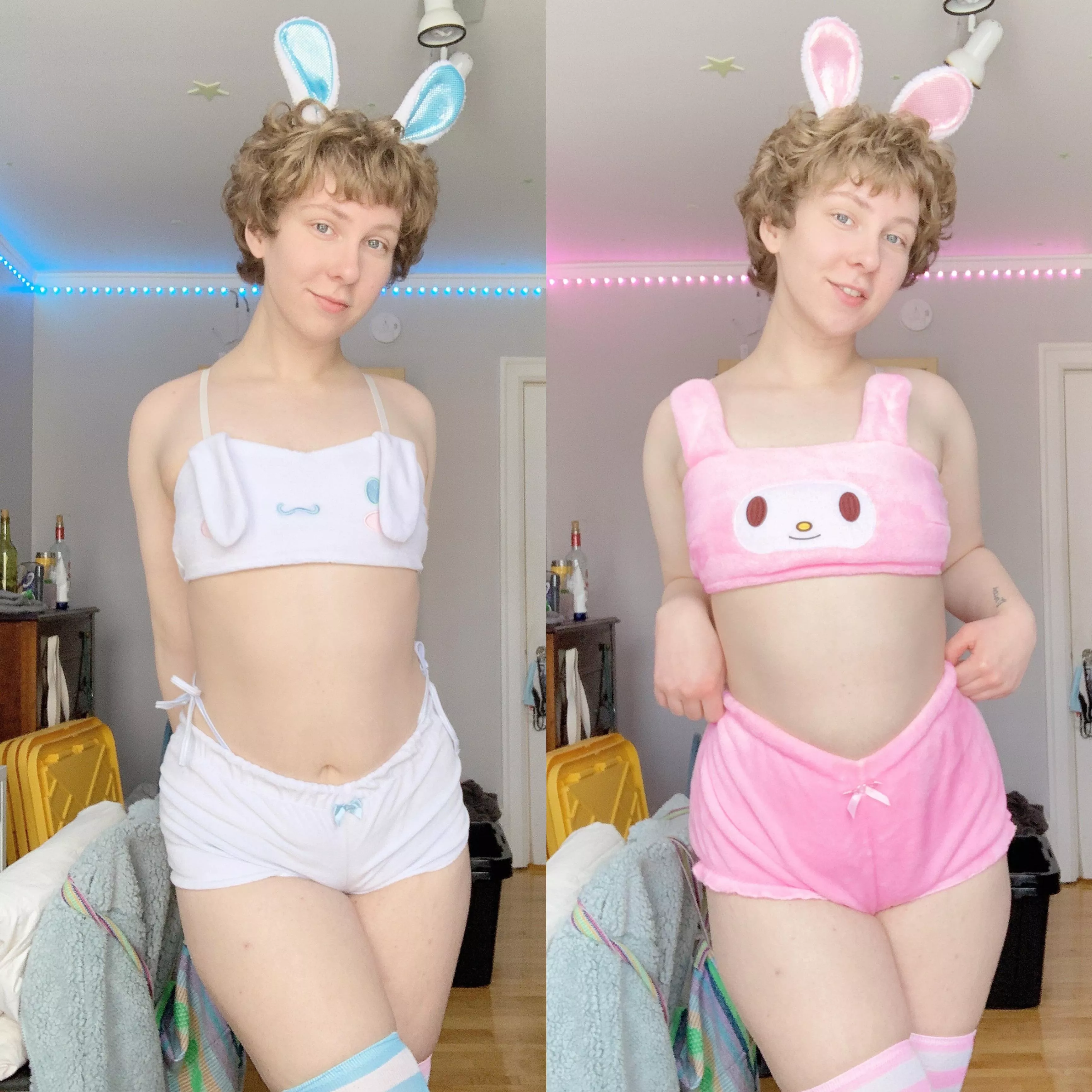 blue bunny or pink bunny? 💘 blue bunny or pink bunny? 💘