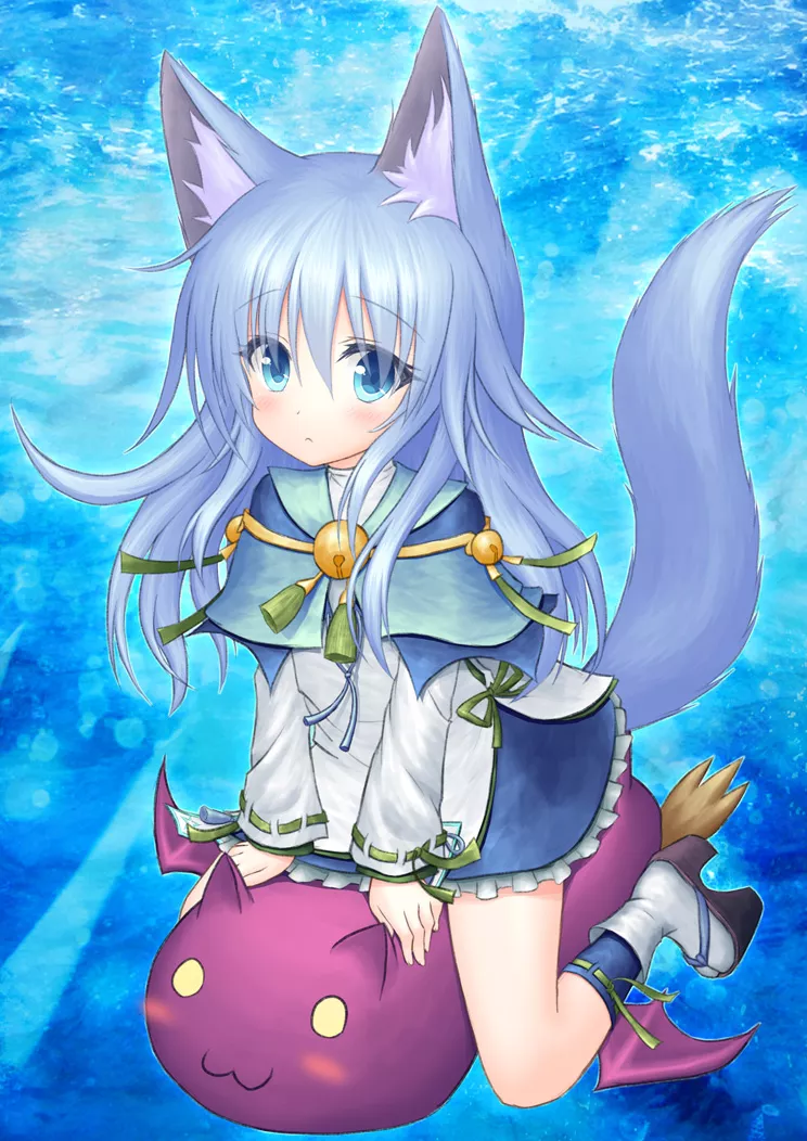 Blue Foxgirl Blue Foxgirl