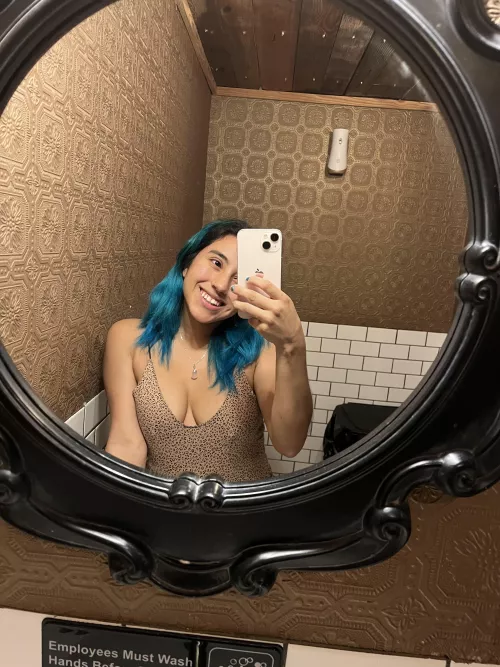 blue hair donโt care blue hair donโt care