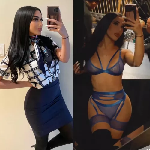 Blue is her color