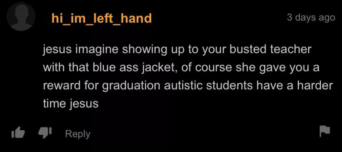 Blue jacket