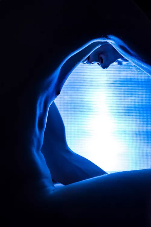 “Blue”. Photo of me in 2016 [M]