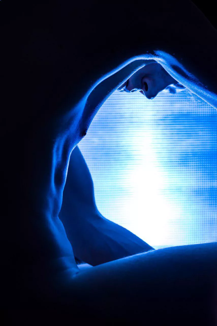 “Blue”. Photo of me in 2016 [M]