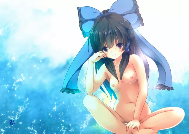 Blue Reimu Blue Reimu