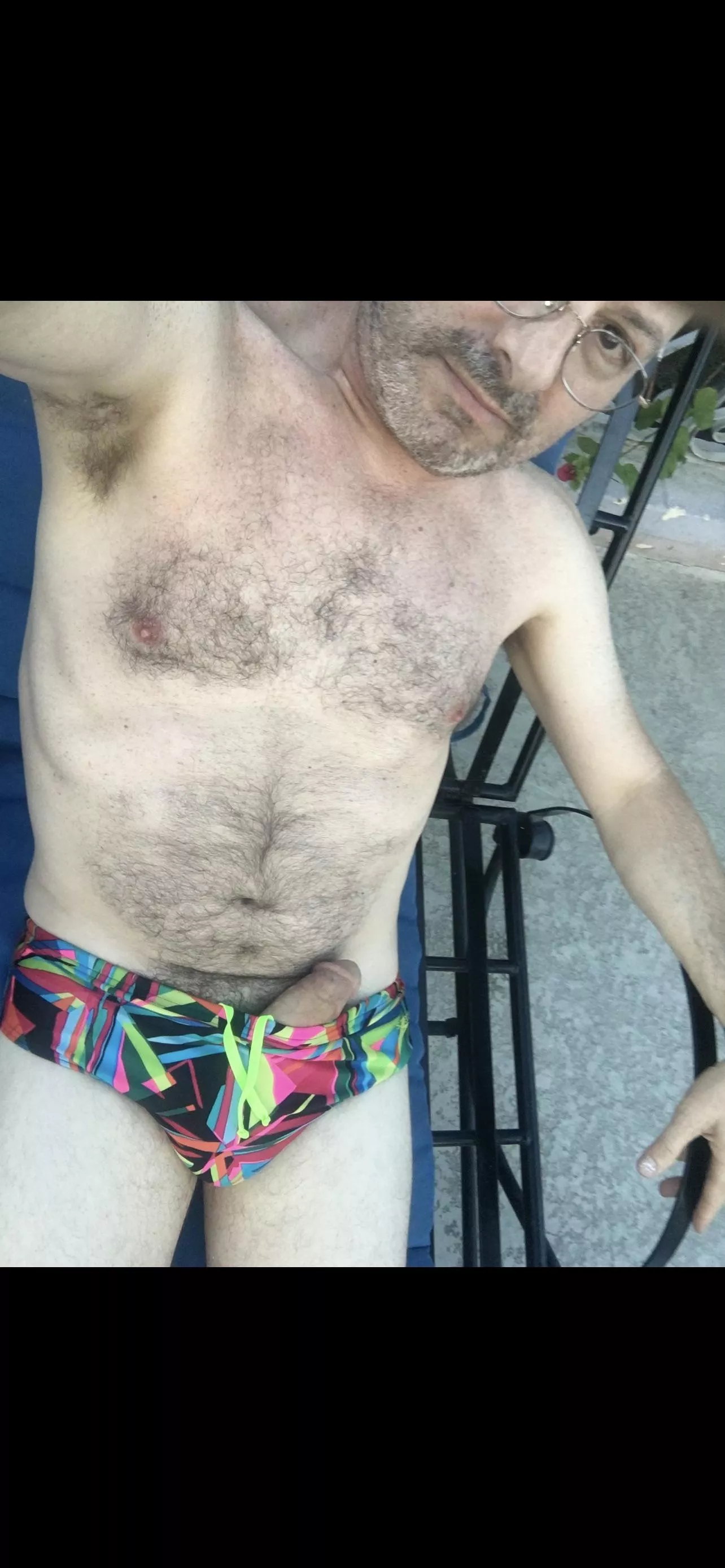 Boner by the pool