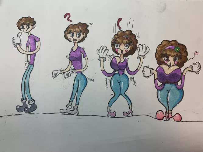 Booba Toon Turnaround (TGTF) by me