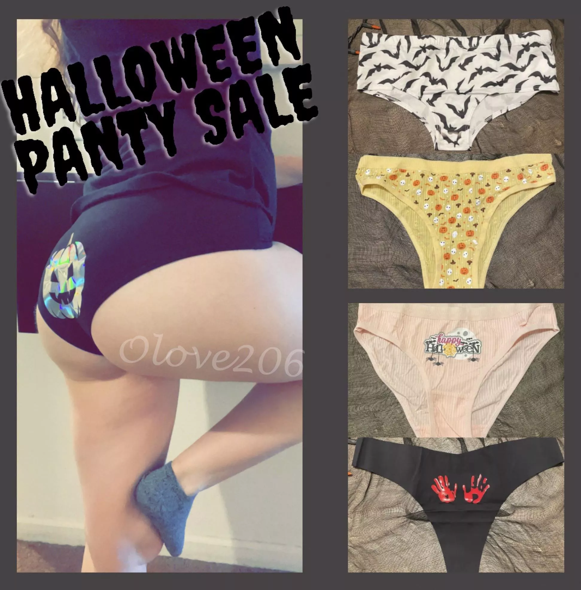 **Booked til the 12th- Pre-order now!* * 🎃 Tons of Halloween panties available! 🎃 Ask for my Spooky drawer. Freebies incl. with each order. 👻 kik @LivL206 [selling]
