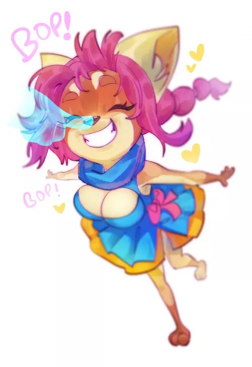 Bop! Finished client commission for this lovely Oc. She loves all the bop. My commissions are open starting from $50.