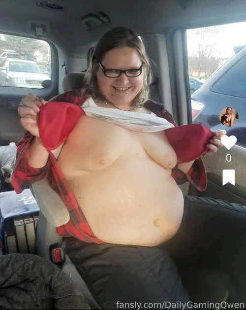 Bored in the parking lot