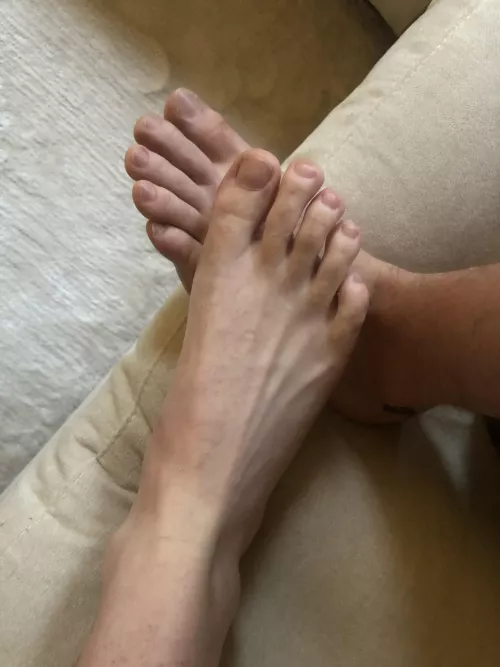 Both of our feet need worshipped! 😈
